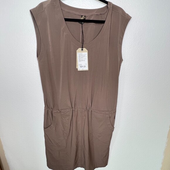PrAna Norma Dress Moon Quartz Color Woman's Large NWT - Picture 2 of 8